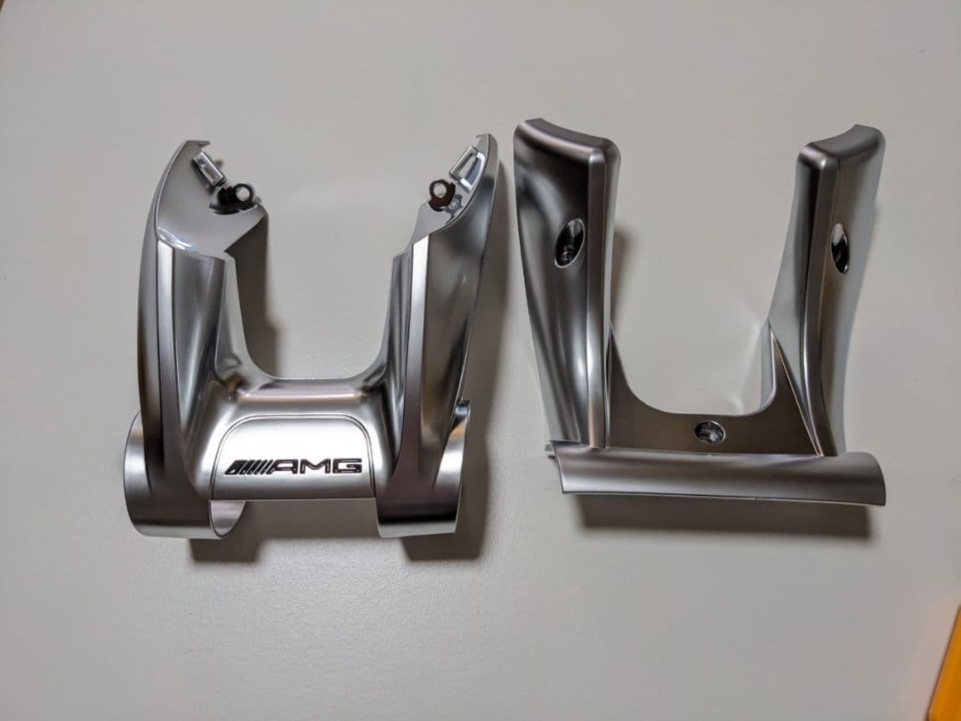 メルセデスベンツ ステアリング トリムカバー AMG ハンドル エンブレム