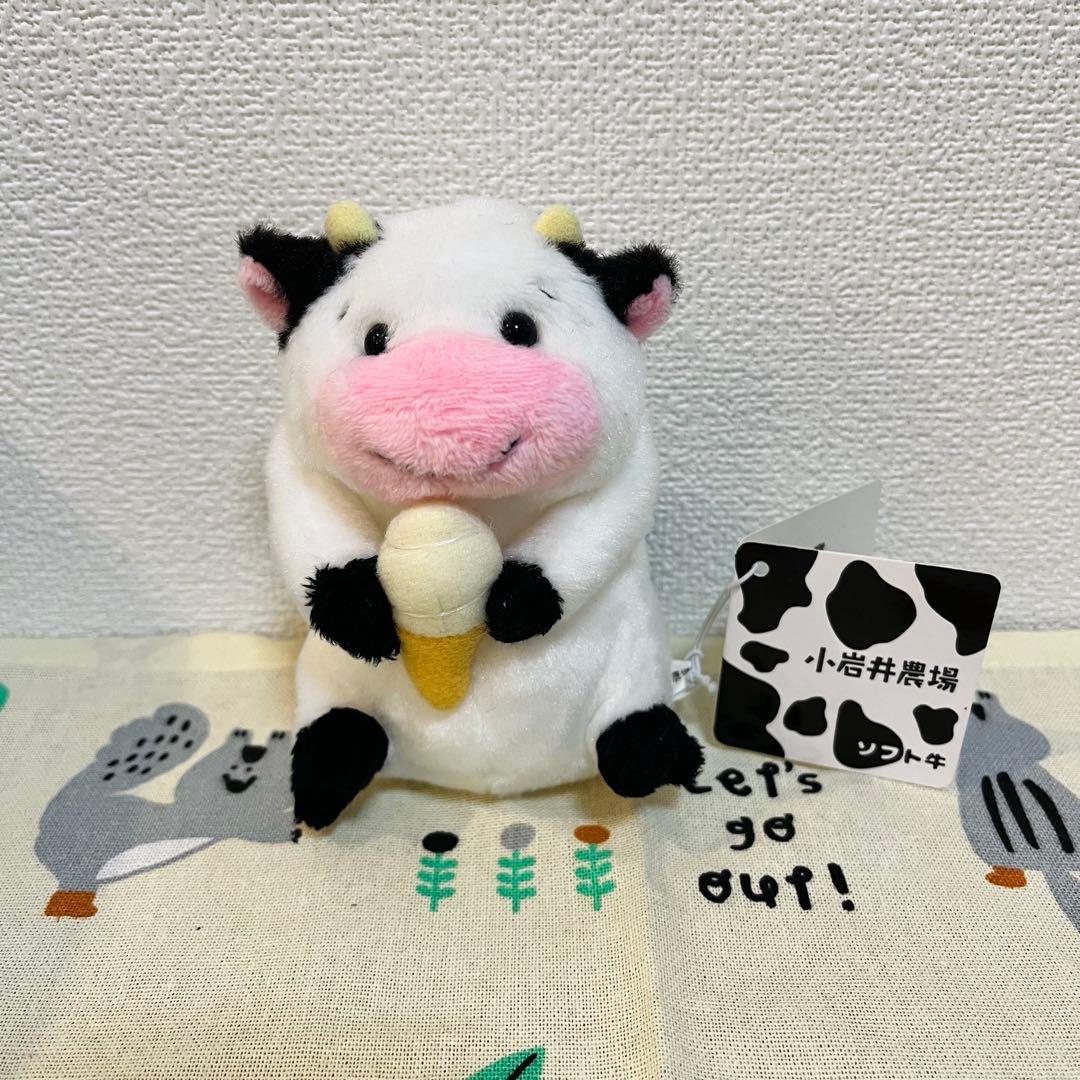小岩井農場 ソフト牛 ぬいぐるみ - メルカリ