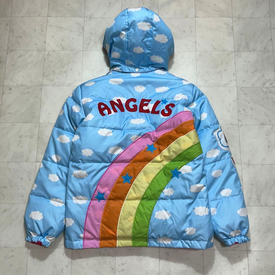 エンジェルブルー ダウンジャケット リバーシブル 中村くん キッズ