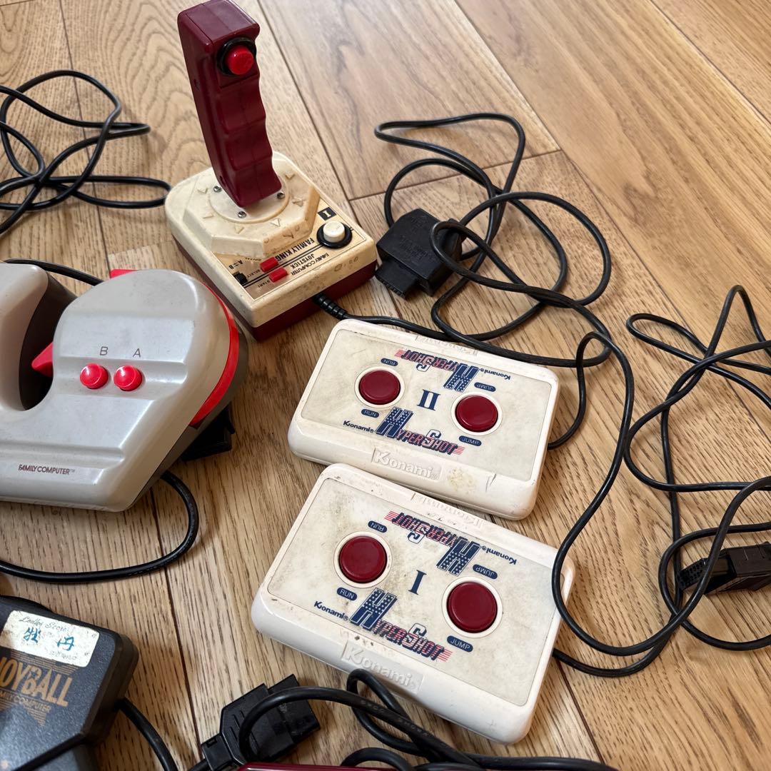 任天堂 ファミコン 周辺機器 初期IIコン等 コントローラーセット 14個