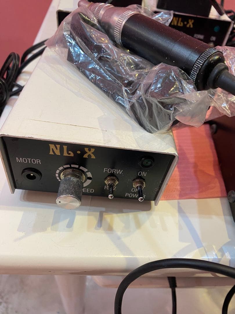 中古】ネイルラボ ネイルマシン NL-X フィルイン オフ ネイルケア フット