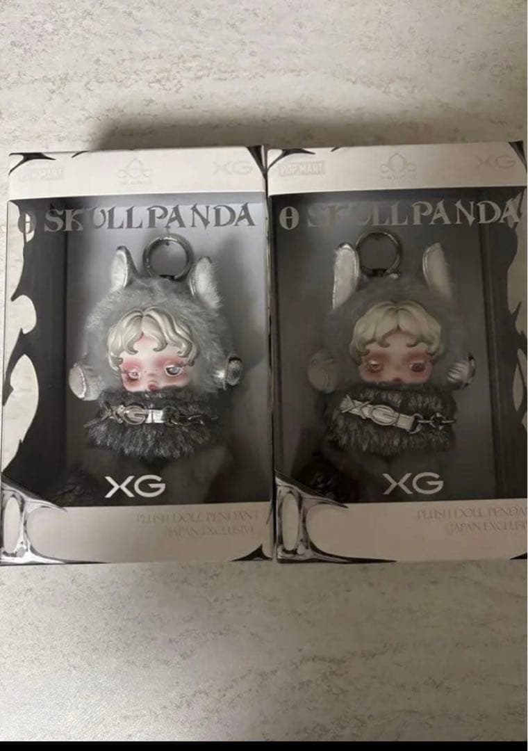 SKULLPANDA XG ぬいぐるみ 2体セット SKULLPANDA XG スカルパンダ SKULLPANDA XG スカルパンダ 2体セットPOP