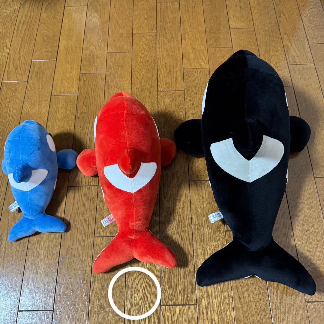 須磨シーワールド オルカくじ シャチぬいぐるみ【3等】袋付き - メルカリ