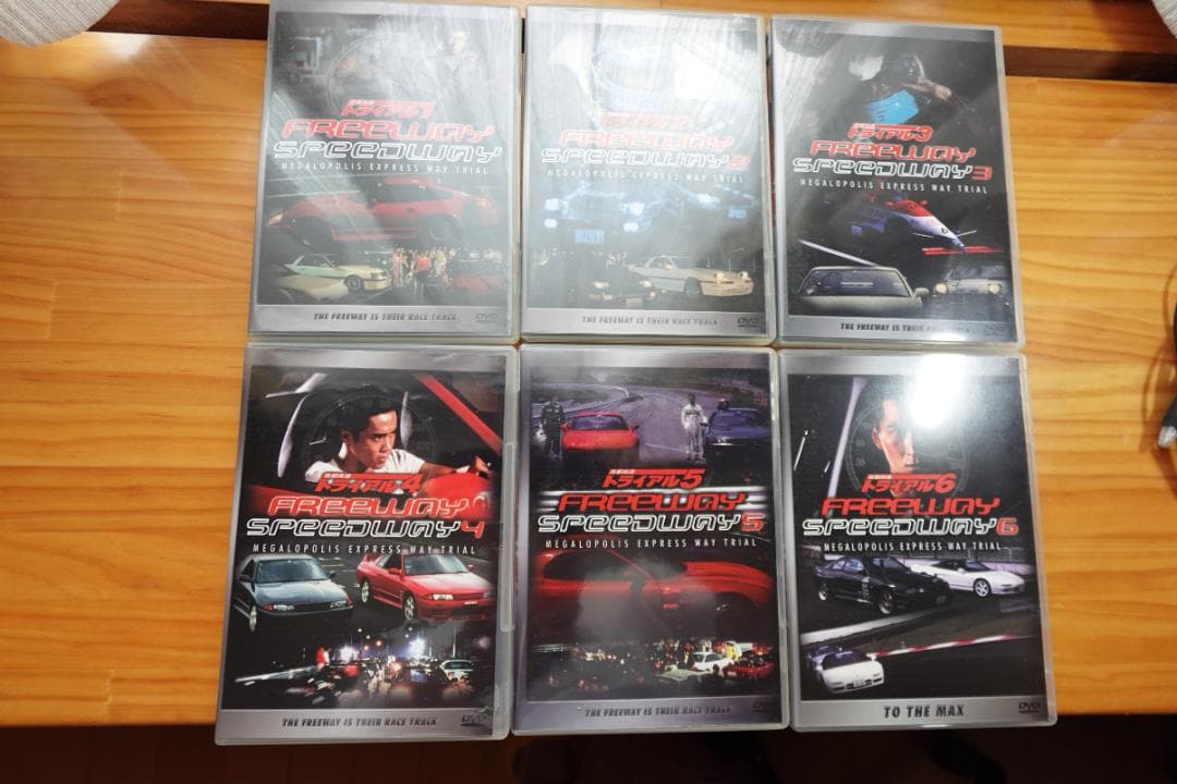「超希少DVD」首都高速トライアルvo,1～vol,6までの全巻セット