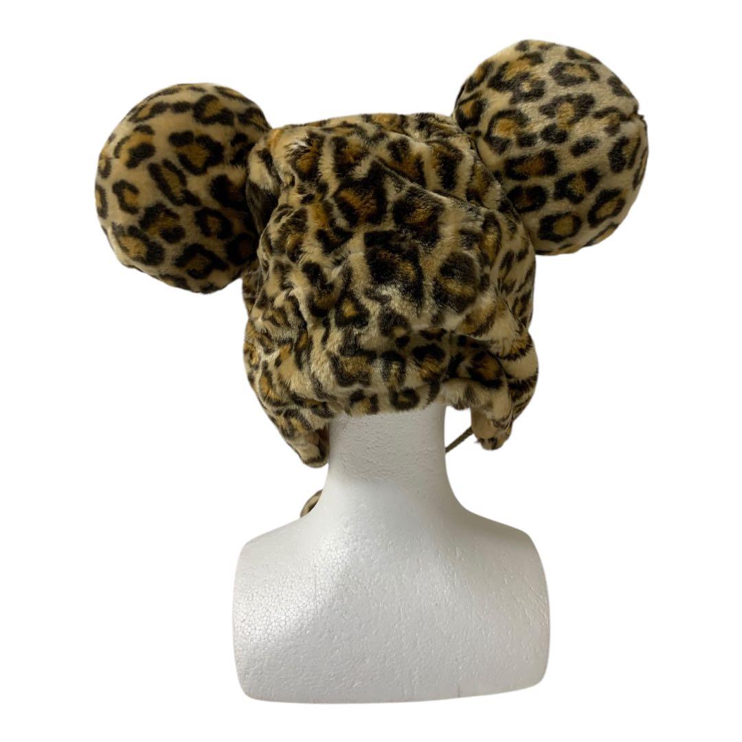 美品❣️ ディズニー ファンキャップ ヒョウ柄 平成 Y2K - メルカリ