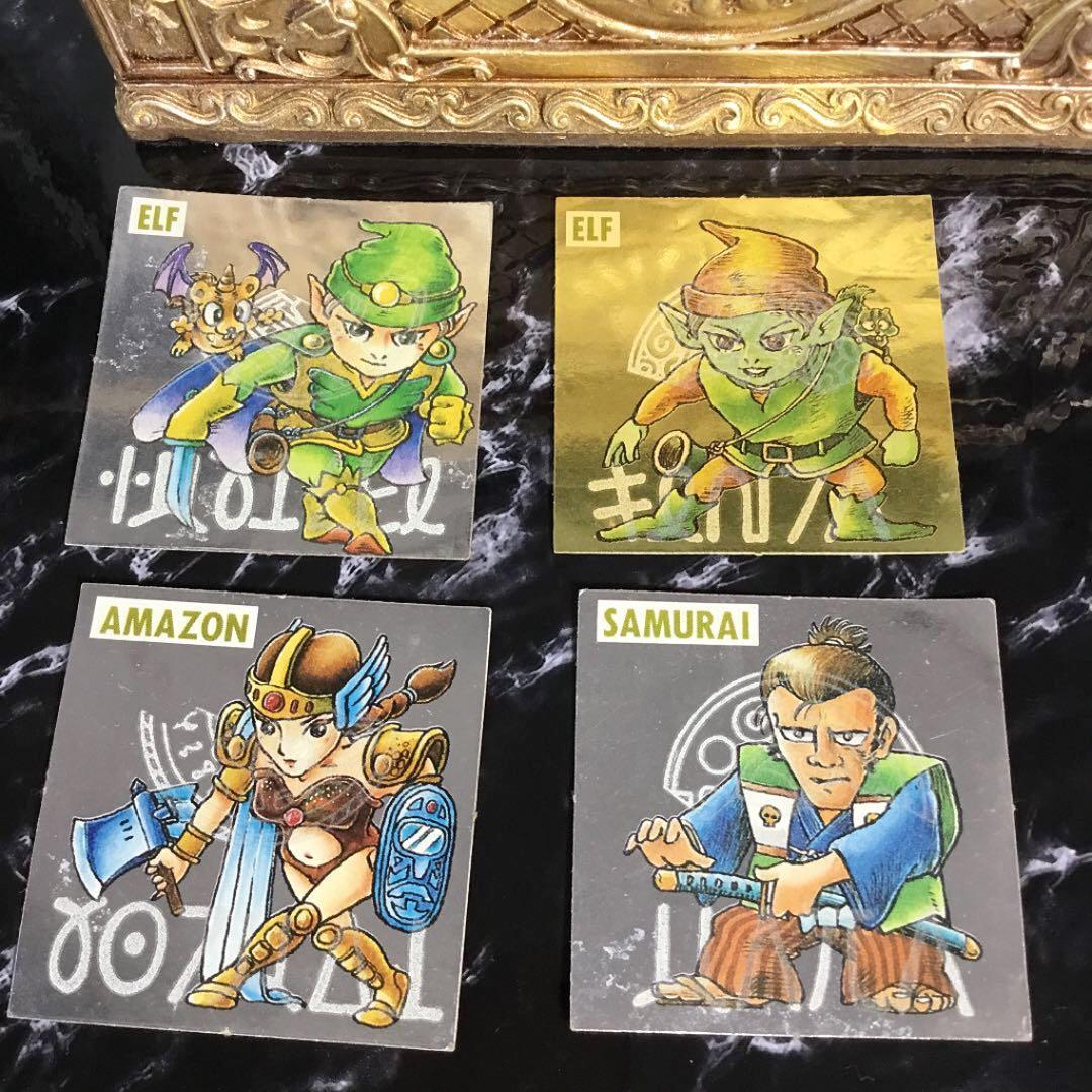 ネクロスの要塞 ホログラム キラ シール まとめ 14枚 ROEN joy