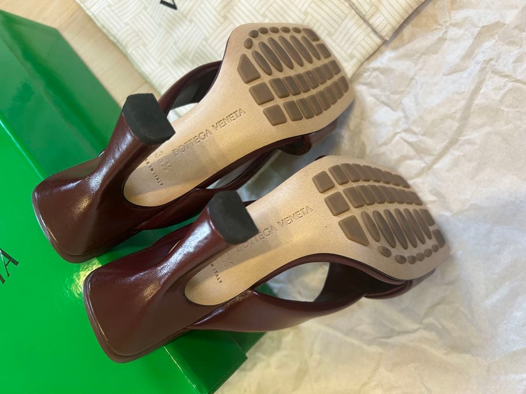 保存袋付き極美品✨ジミーチュウ エナメルミュール ビジュー ピンク