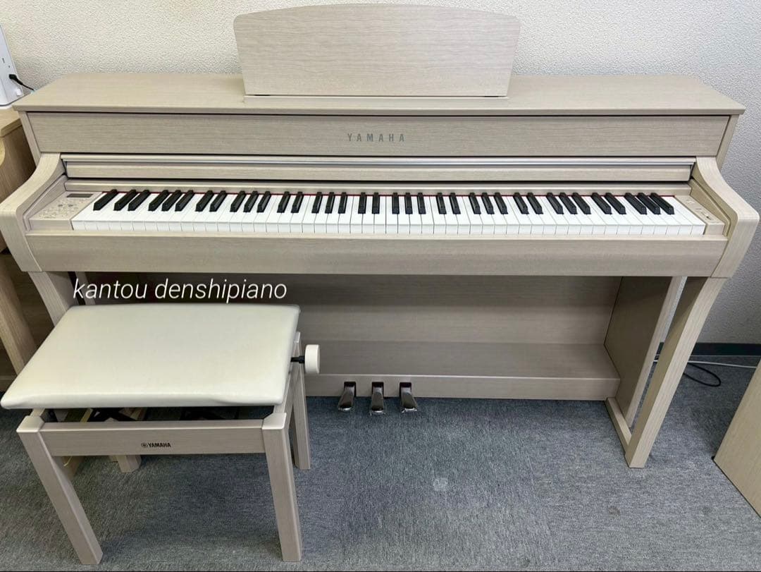 ヤマハ クラビノーバ CLP-735WA 21年製 動作良好 美品 ヤマハ CLP-735WA ホワイトアッシュ調 2022年製 YAMAHA Clavinova