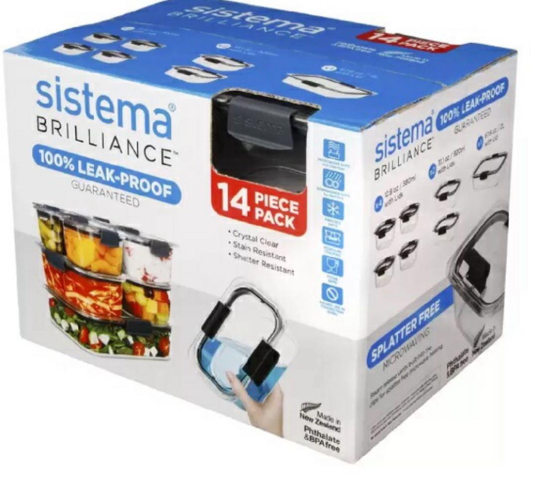 保存容器 sistema BRILLIANCE システマブリリアンス 14ピース - メルカリ