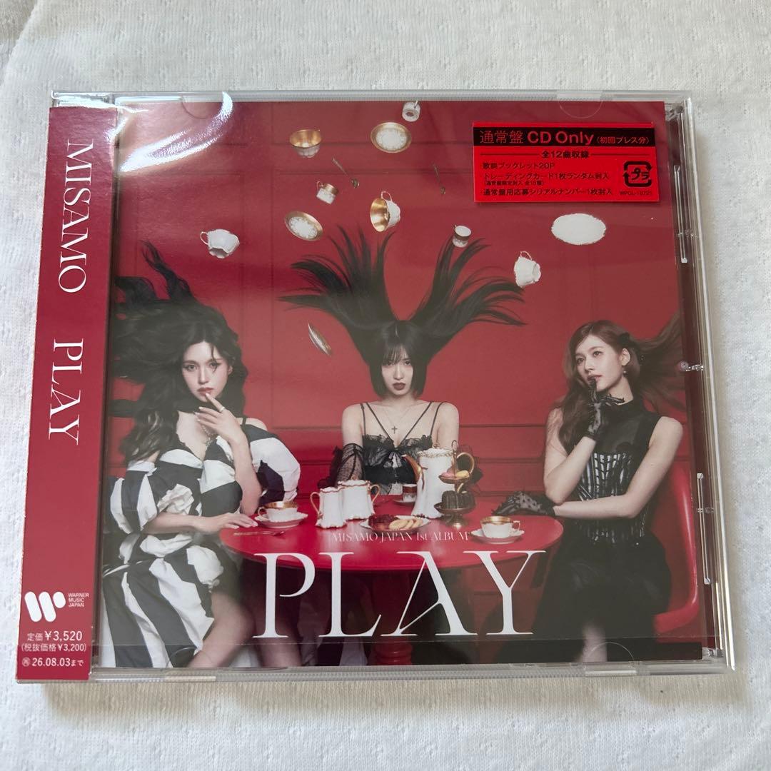 ②MISAMO PLAY 通常盤 CD ※トレカ、シリアル無し - メルカリ