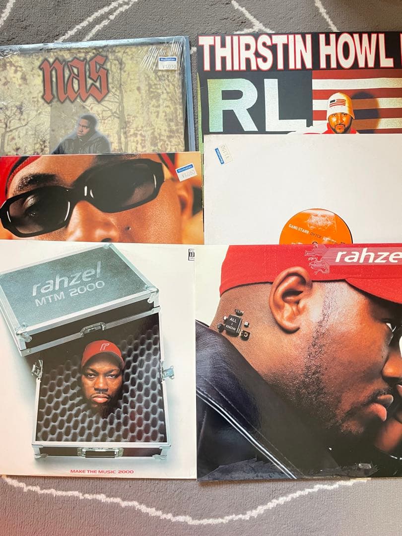 NAS Thirstin Howl Rahzel など、レコードセット6枚 - メルカリ