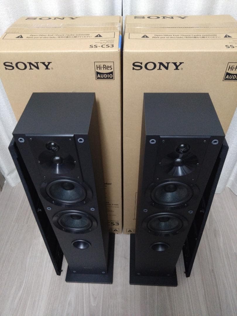 SONY ソニー SS-CS3 トールボーイ 3ウェイスピーカー ペア - メルカリ