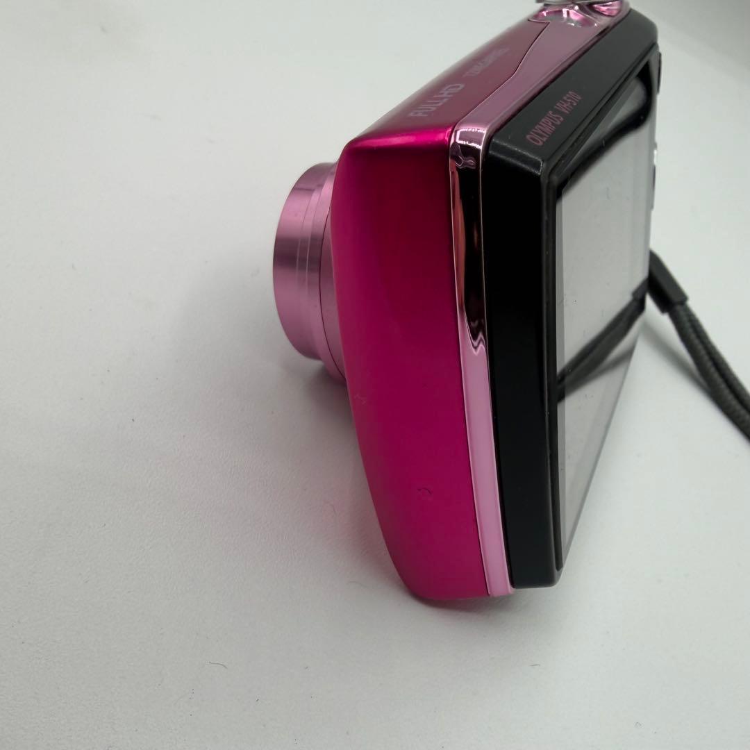 OLYMPUS オリンパス VH-510 コンデジ レトロ ピンク デジカメ - メルカリ
