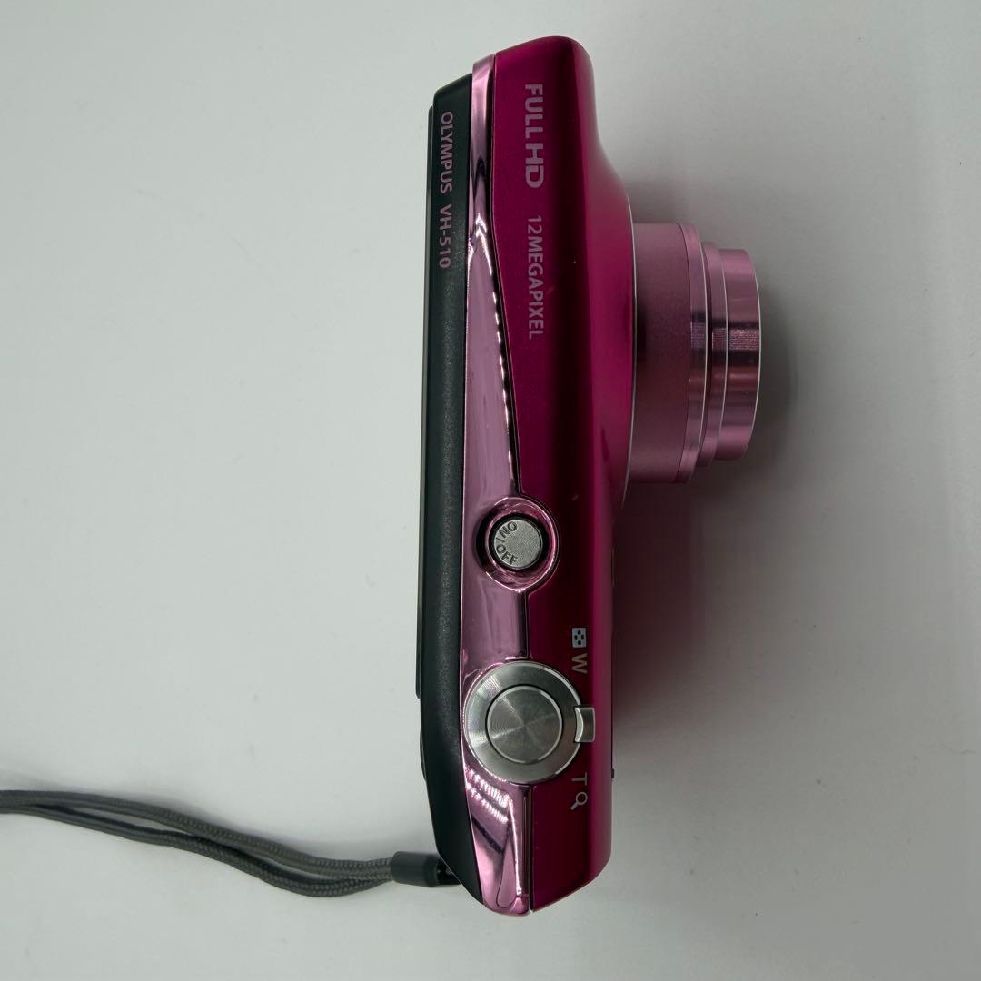 OLYMPUS オリンパス VH-510 コンデジ レトロ ピンク デジカメ - メルカリ
