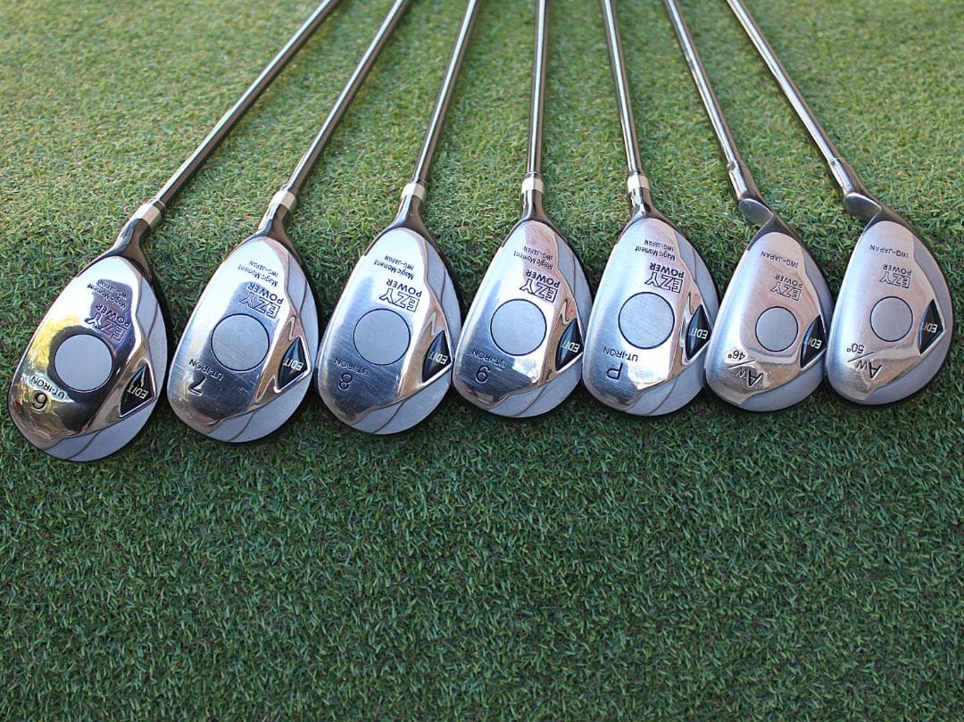 シニアゴルフ研究所 EZY POWER EDIT 6-AW（50°） 7本セット - クラブ最高