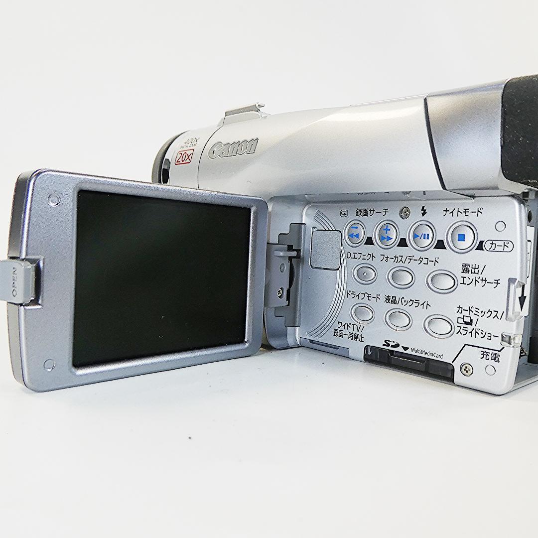 キャノン DM-FV M200 動作良好 MiniDVビデオ DVDダビングに - メルカリ