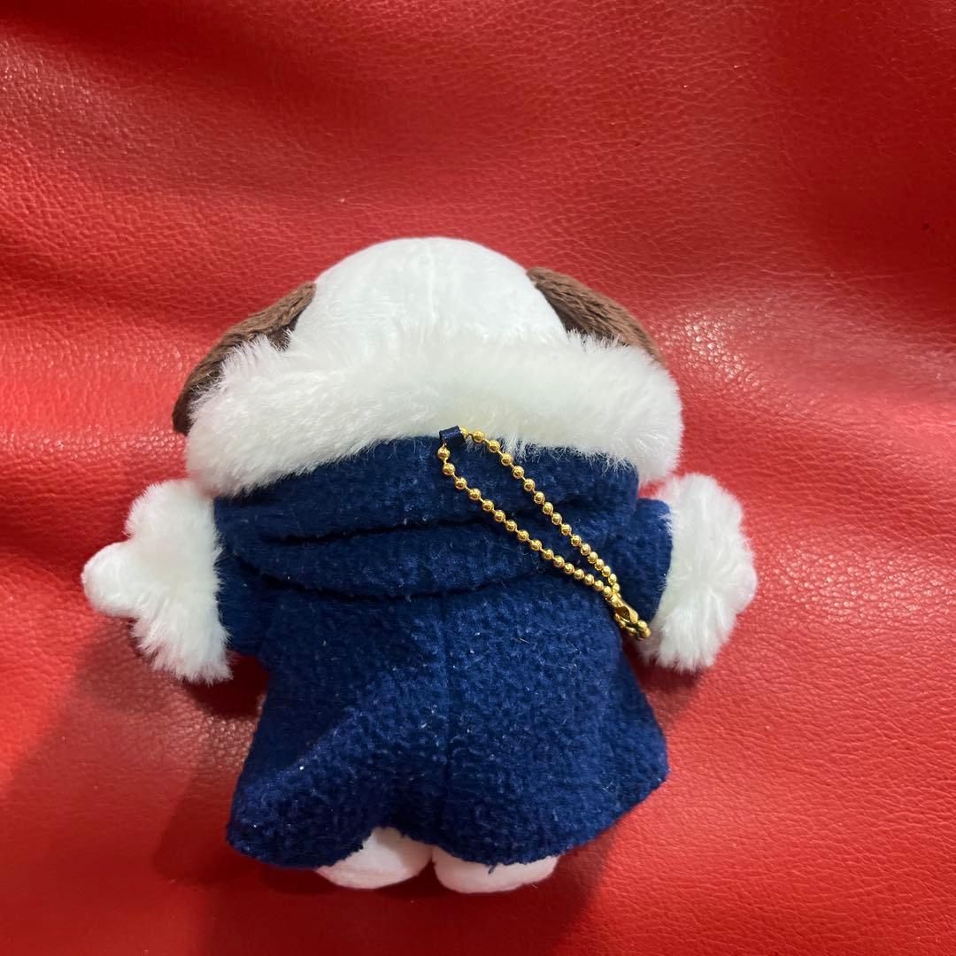 USJ スヌーピー オラフ ダッフルコート 青 ぬいぐるみ キーホルダー