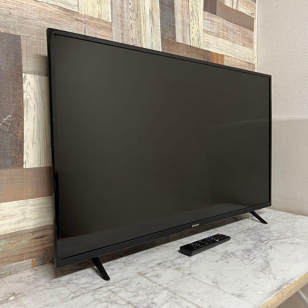 アラさん全国送料込4年前購入マクスゼン43型4KTV裏番組録画ゲームモード