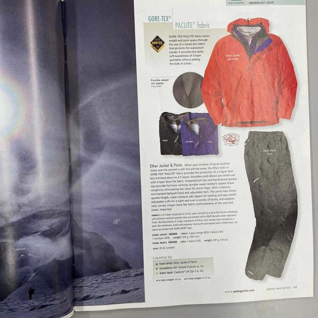 英語バージョン！パタゴニアの2001 winterカタログ - メルカリ