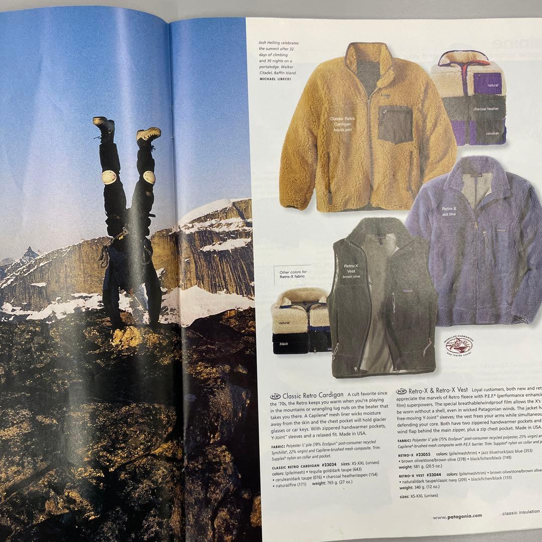 英語バージョン！パタゴニアの2001 winterカタログ - メルカリ