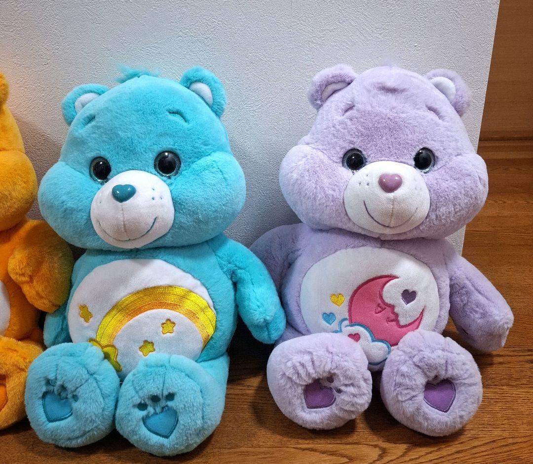 ケアベア⭐BIGぬいぐるみ 5体セット お座り台座付き - メルカリ