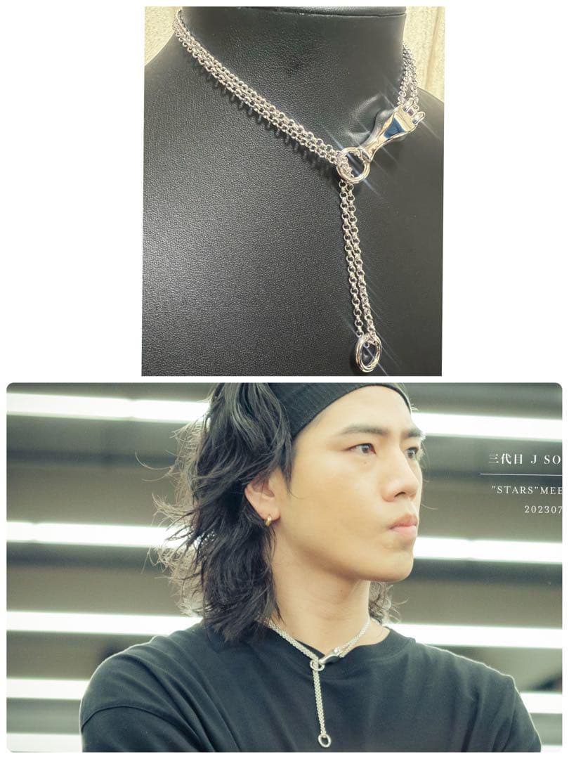 三代目 JSB 登坂広臣 着用 ギャロップ ネックレス - メルカリ