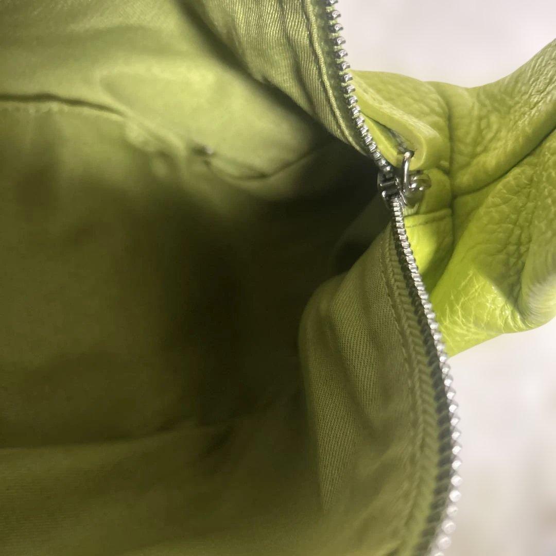 極美品】TODAYFUL Leather Wrap Bag ライムグリーン - メルカリ