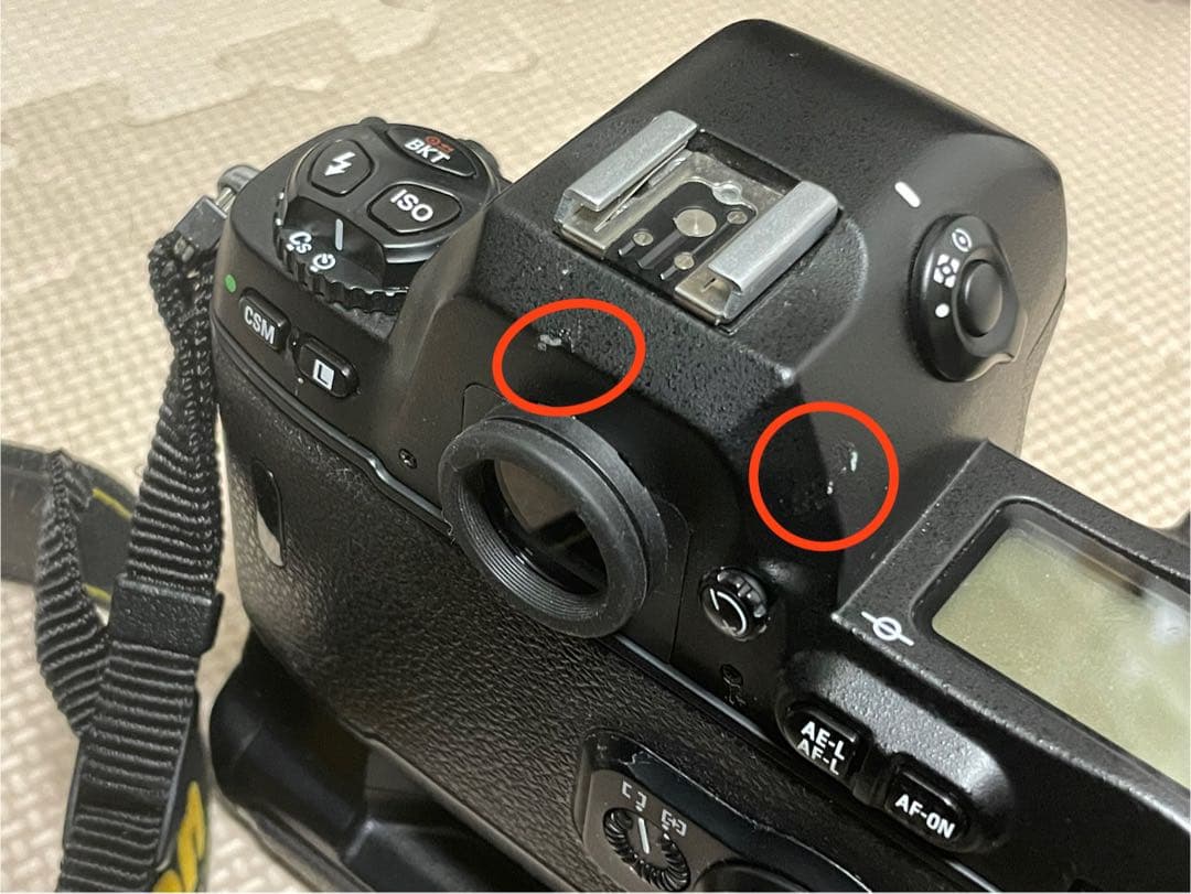 NIKON F100 フィルムカメラ バッテリーグリップ、ストラップ