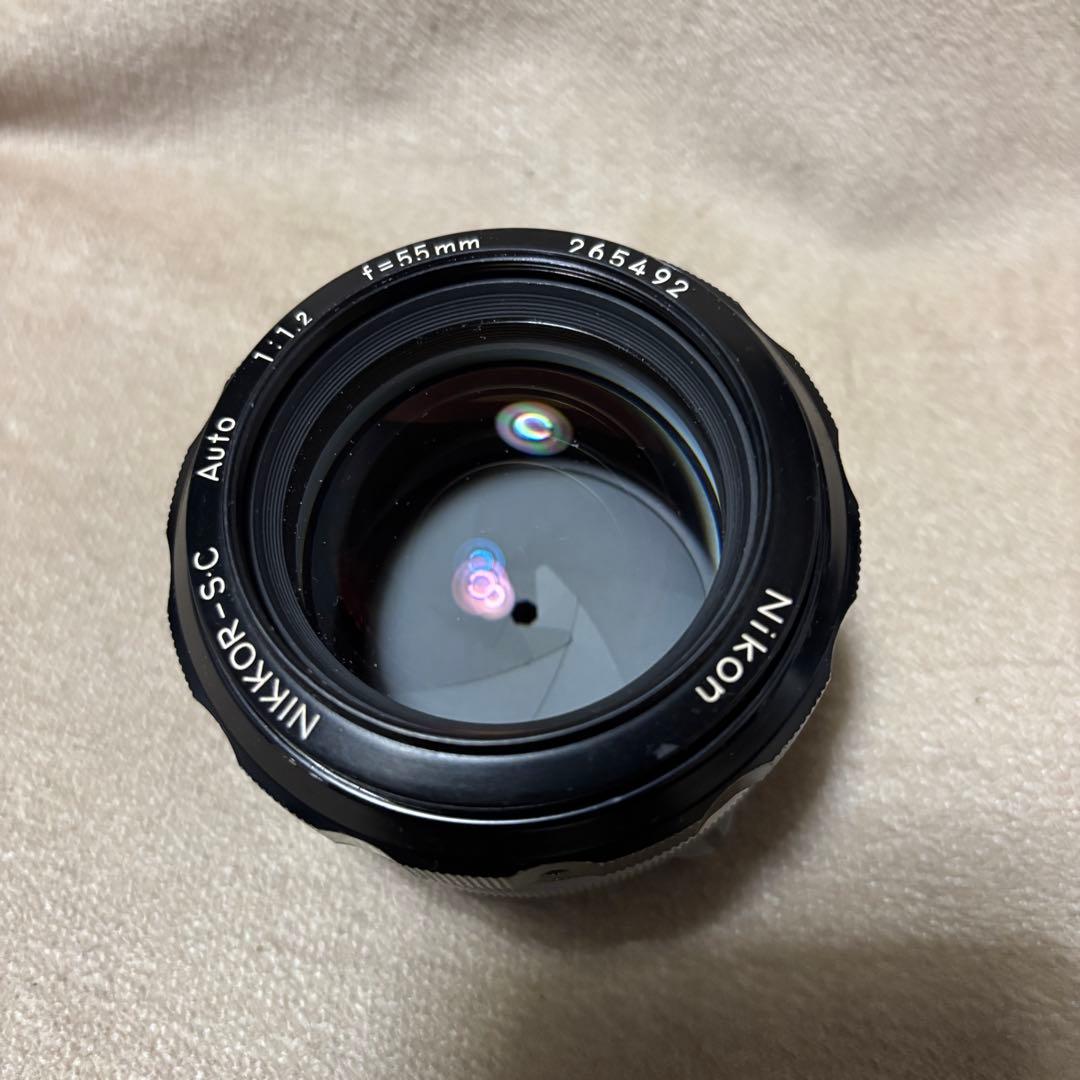 Y*様 NIKON Nikkor-SC 55mm f/1.2 レンズ Repair: Nikkor-S.C 55mm f/1.2 Auto | Richard Haw's Classic Nikon