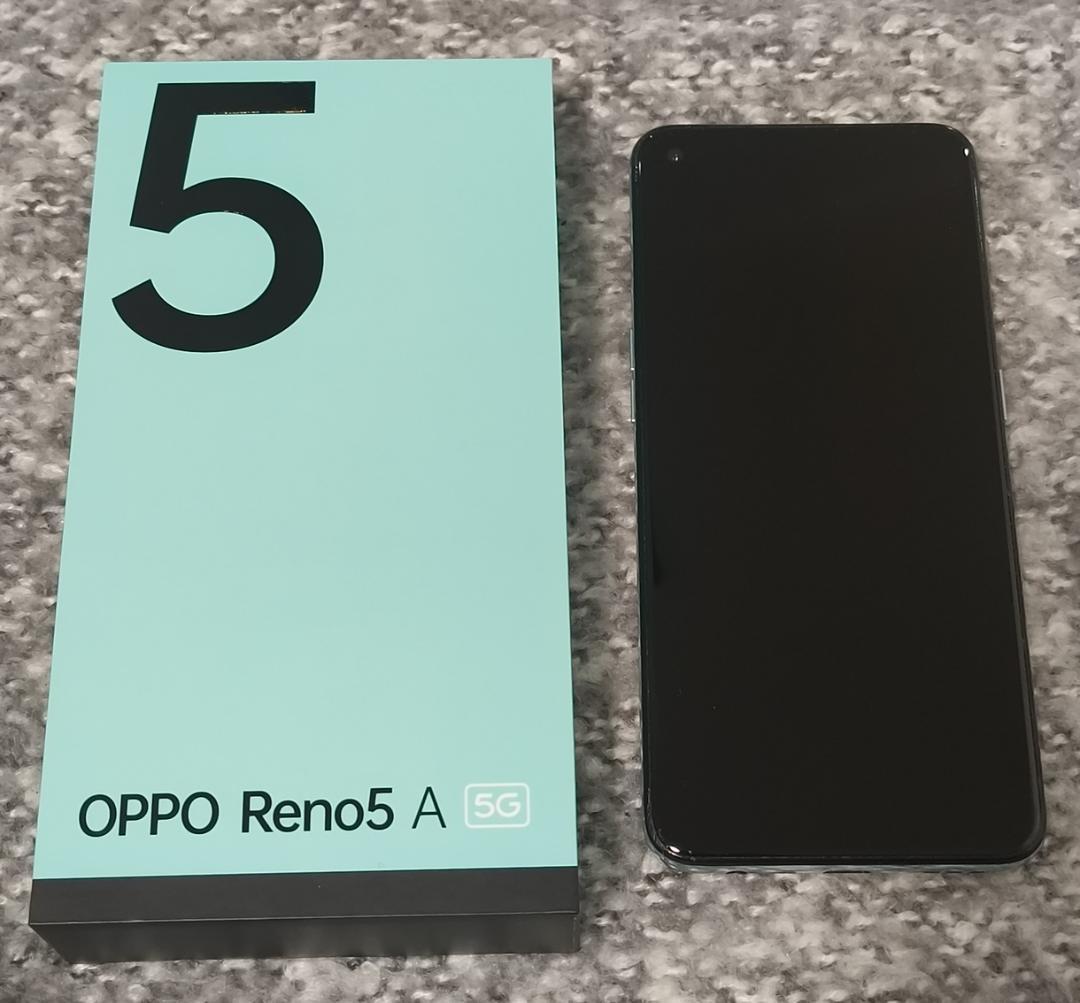 OPPO Reno 5A アイスブルー CPH2199 SIMフリー版 +付属品 - メルカリ