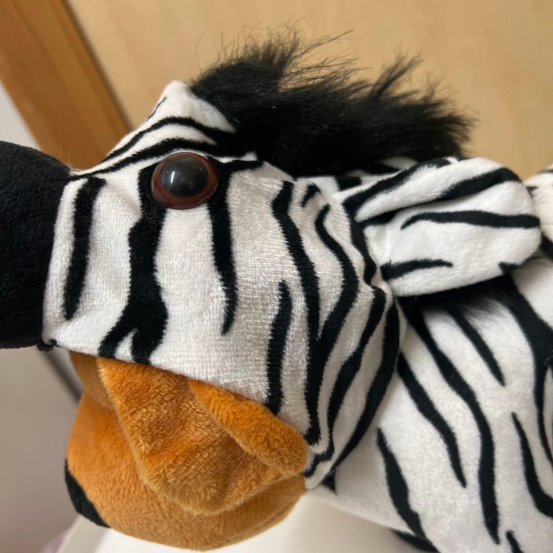 ポップサーカス ゼブラ犬 ぬいぐるみ しまうま シマウマ 着ぐるみ
