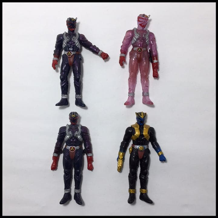 仮面ライダー響鬼&電王 食玩ソフビセット』 - メルカリ