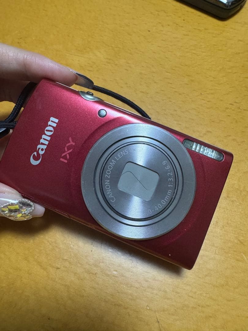 Canon IXY 200 レッド コンパクトデジタルカメラ