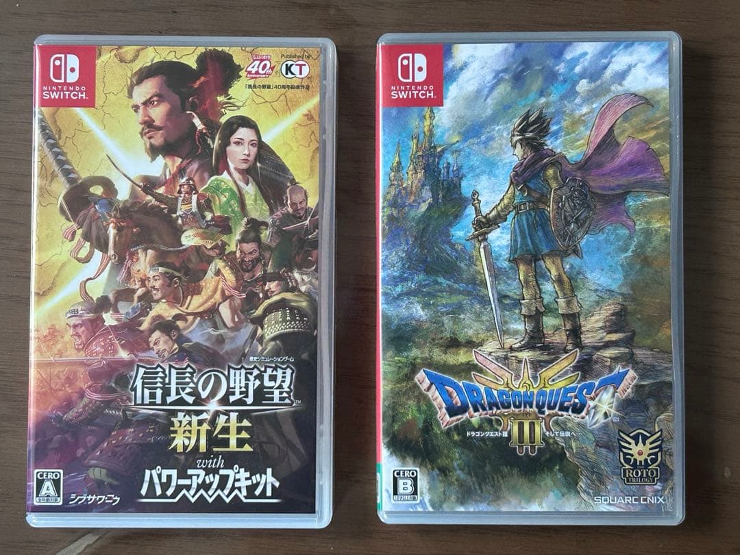 信長の野望 新生 & ドラゴンクエスト3 セット HD-2D版「ドラゴンクエストIII」一部ショップで予約開始！ 「勇者と旅