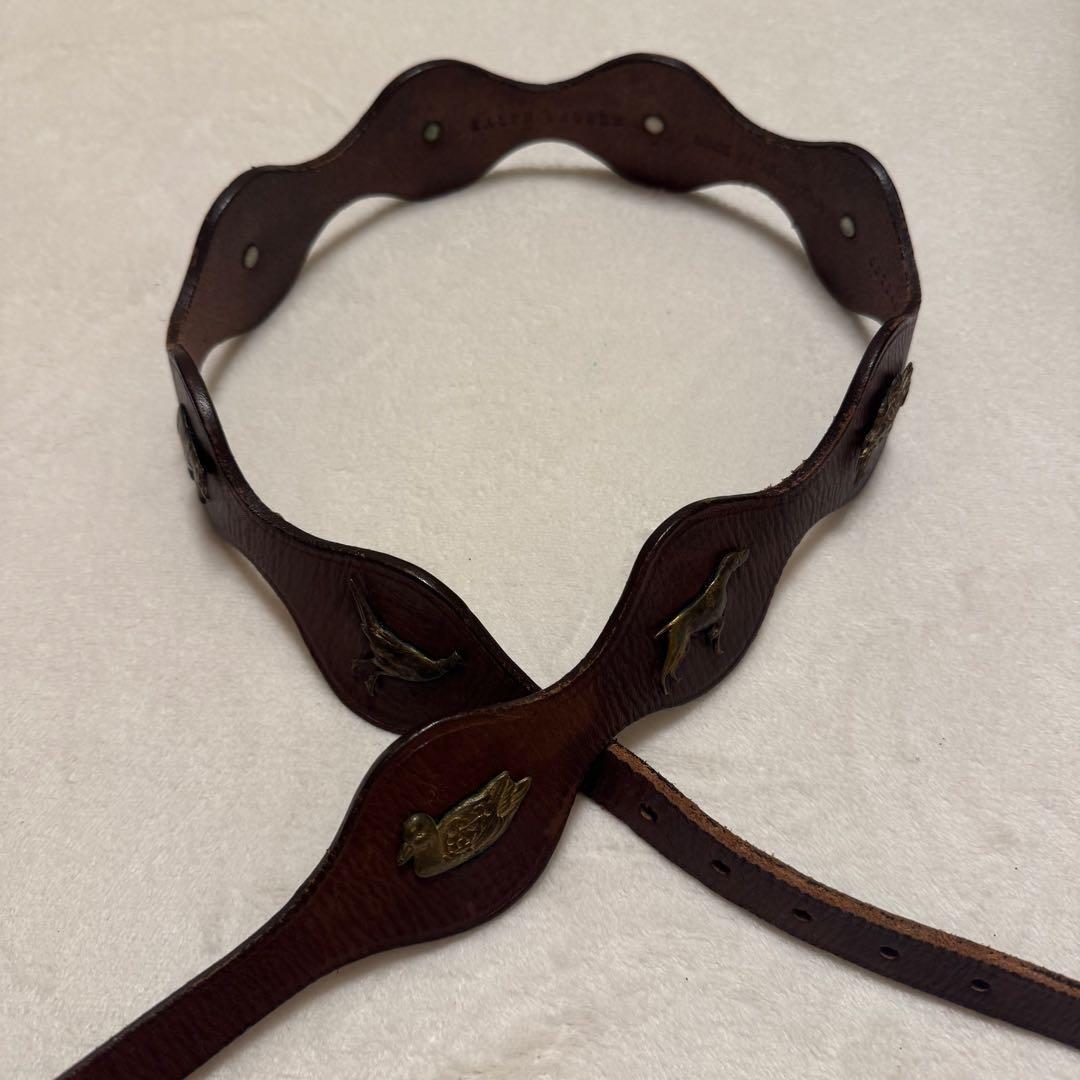 ラルフローレン ベルト ヴィンテージ 中古・古着通販】RALPH LAUREN (ラルフローレン) レザーベルト