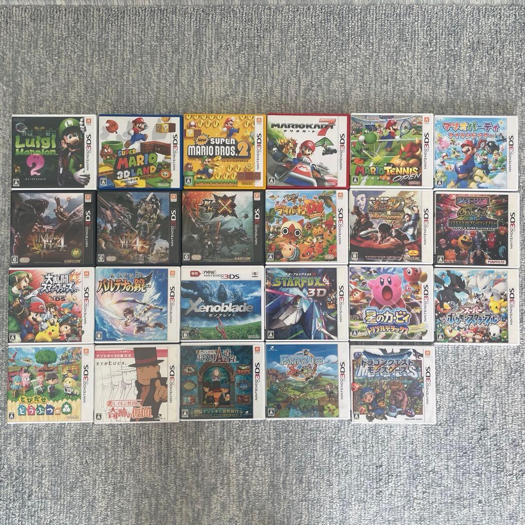 ニンテンドー3DS ソフト23点まとめ売り - メルカリ
