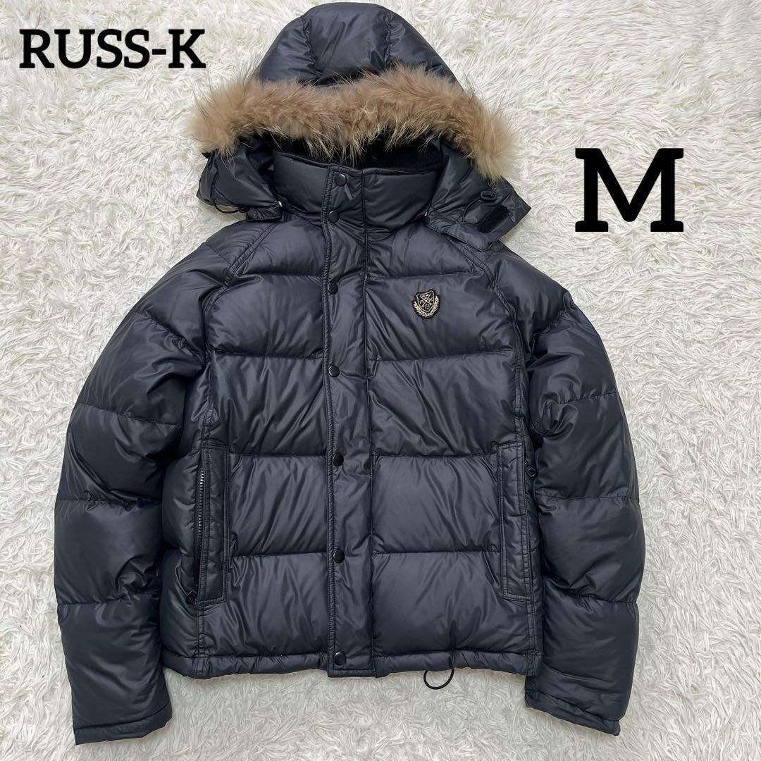 美品✨RUSS-K ダウンジャケット ファー付 M 肉厚 y2k 2way 平成 - メルカリ