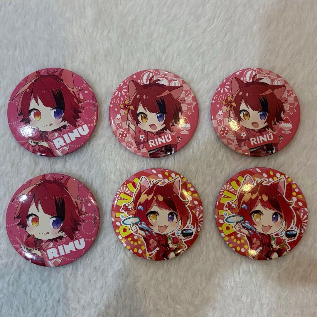 莉犬くん缶バ×6個 - メルカリ