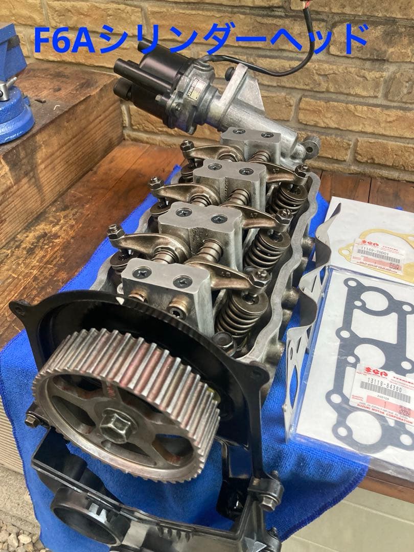 ジムニー シリンダーヘッド JA11 F6A - メルカリ