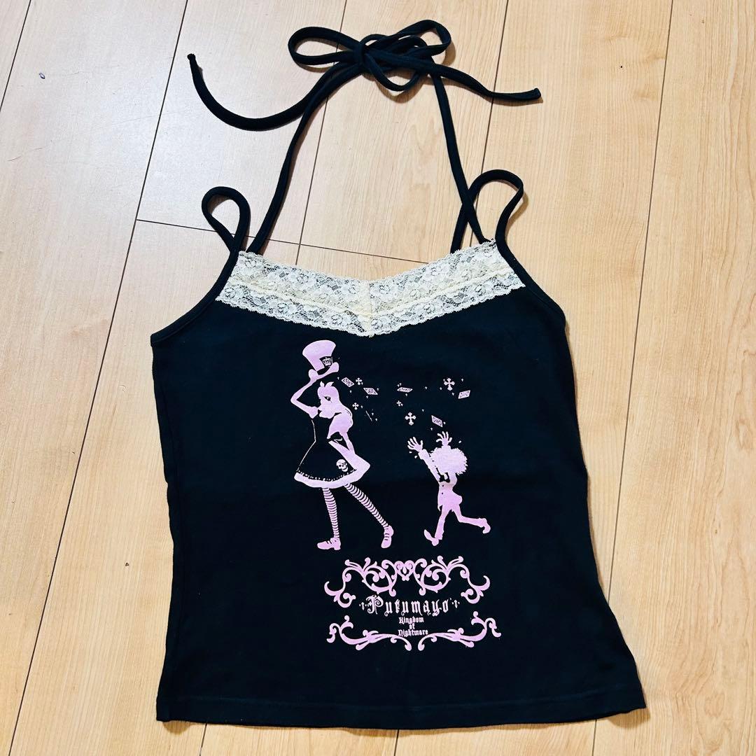 美品　PUTUMAYO プトマヨ　キャミソール　アリス　レース　ロリータ PUTUMAYO - PUTUMAYO ディズニー ナイトメアの通販 by くれは✩しょっ