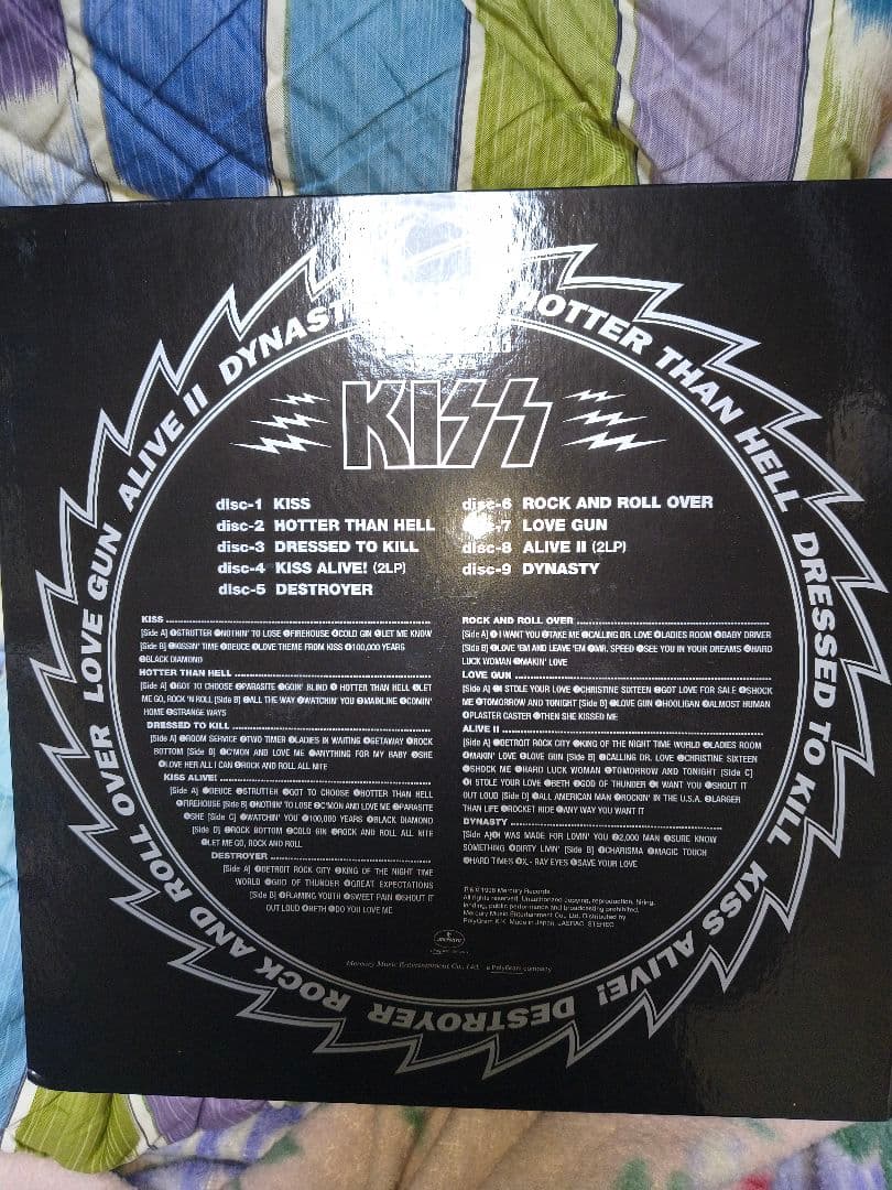 kiss 地獄の全貌 1974-1979カラーレコードBOX - メルカリ