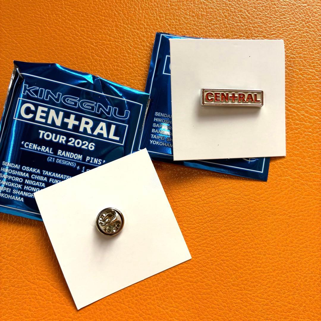 King Gnu CEN+RAL ピンバッジ常田大希キングヌー井口理 セントラル