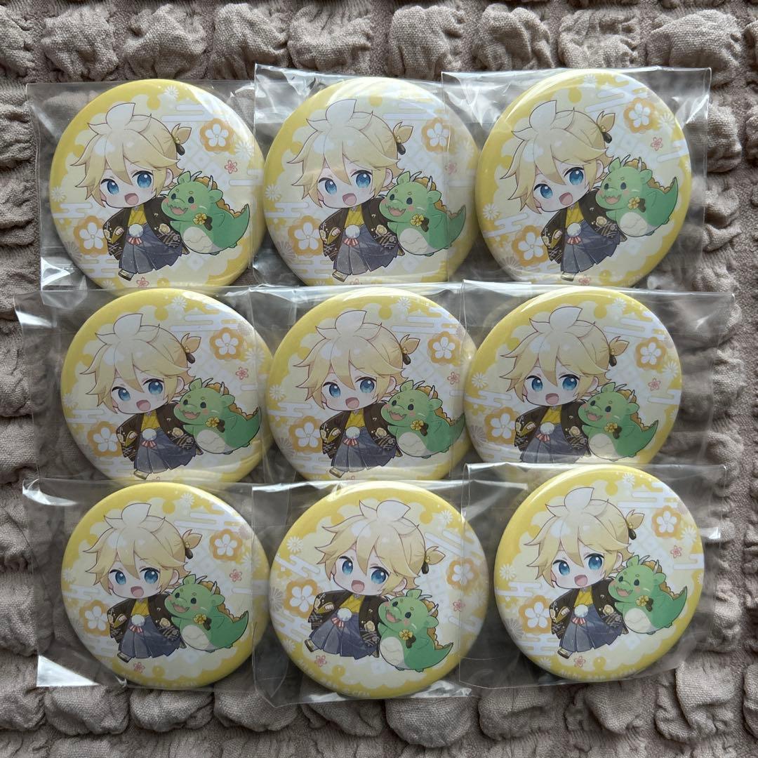 鏡音レン 缶バッジ 初音ミク NewYearSHOP 2024 - メルカリ