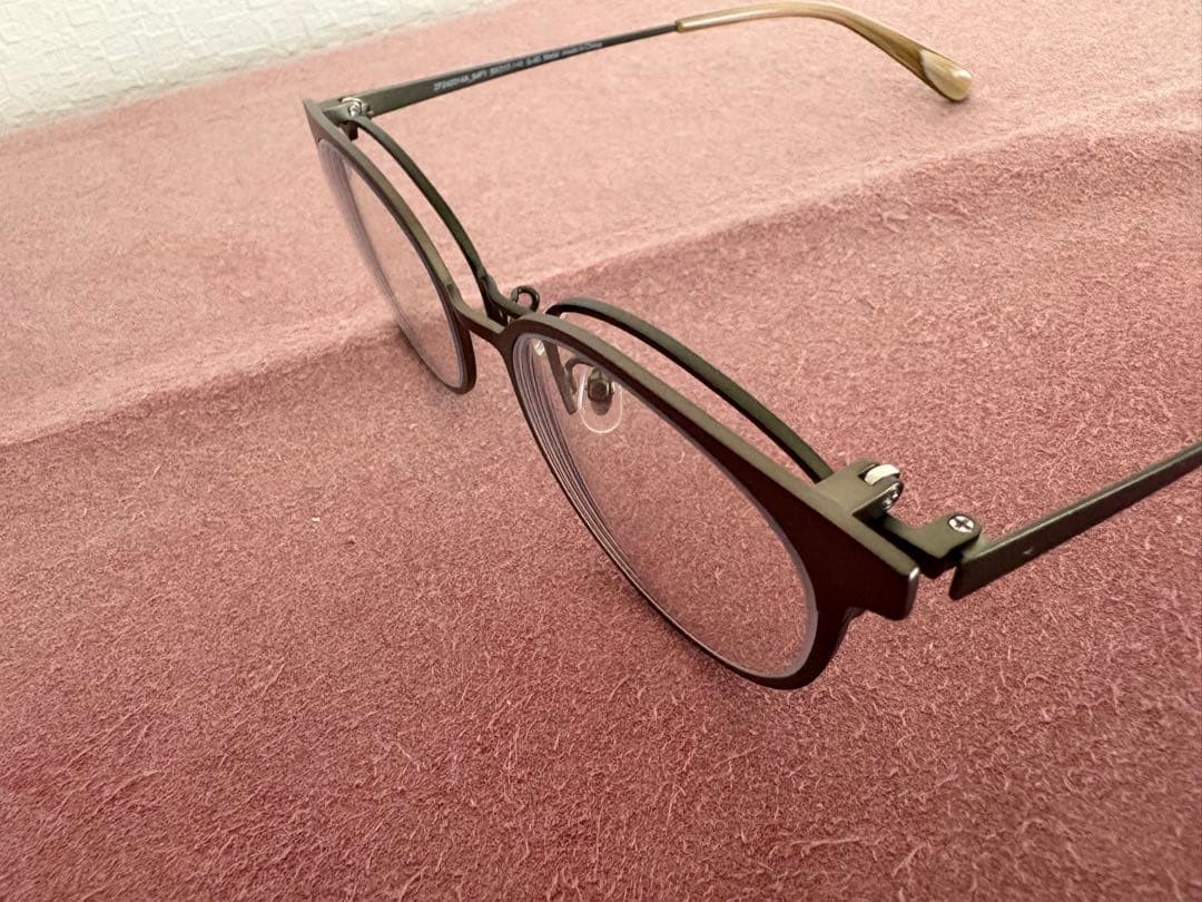 Zoff ボストン型FLIPUP(跳ね上げ式)メガネ ZF242014-64F1