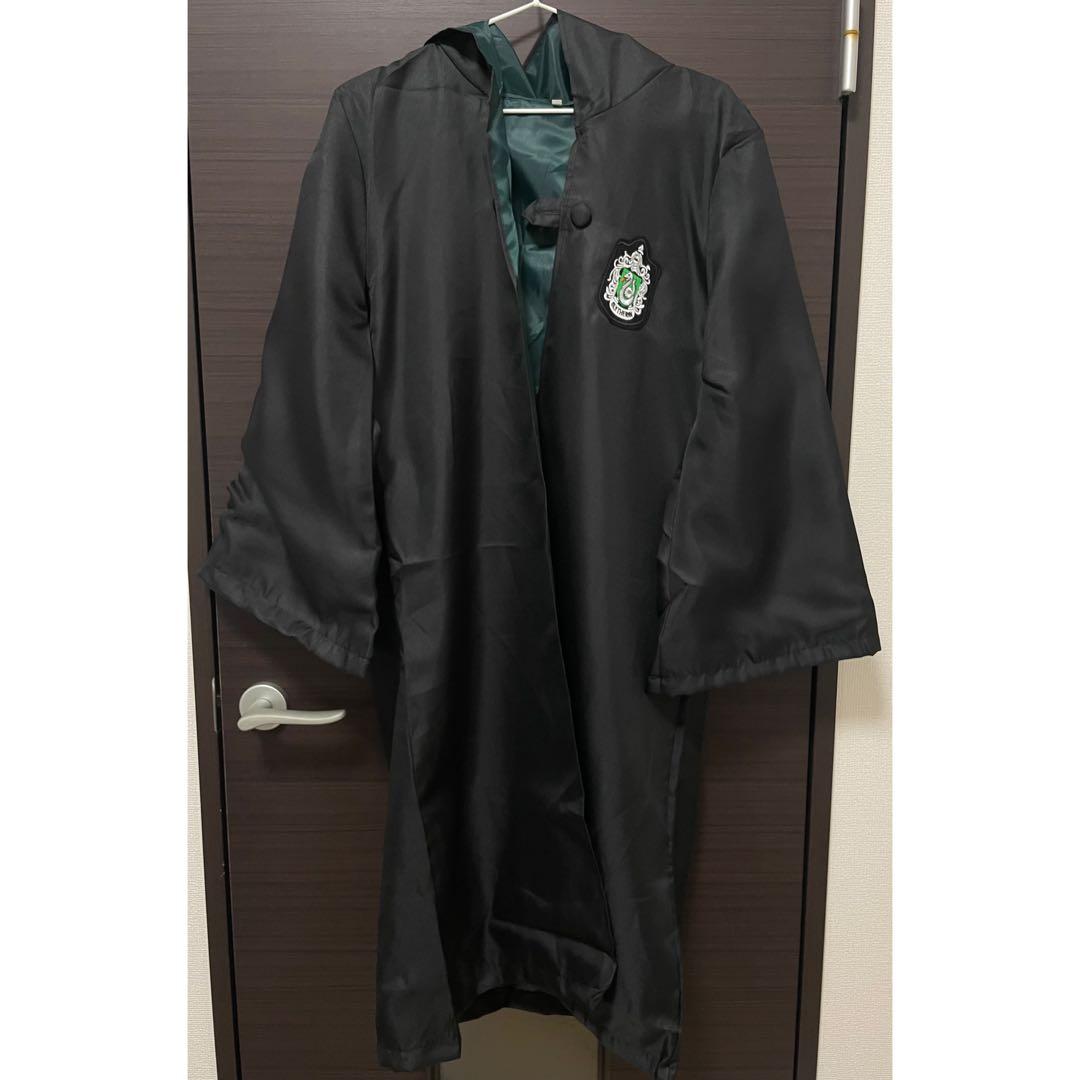 ハリーポッター 風 ローブ マント スリザリン Mサイズ - メルカリ