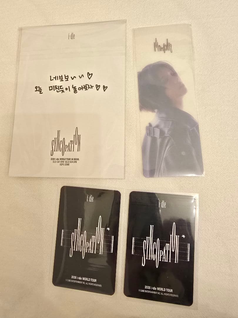 i-dle Syncopation FC特典 ランダムトレカ ソヨン セット - メルカリ