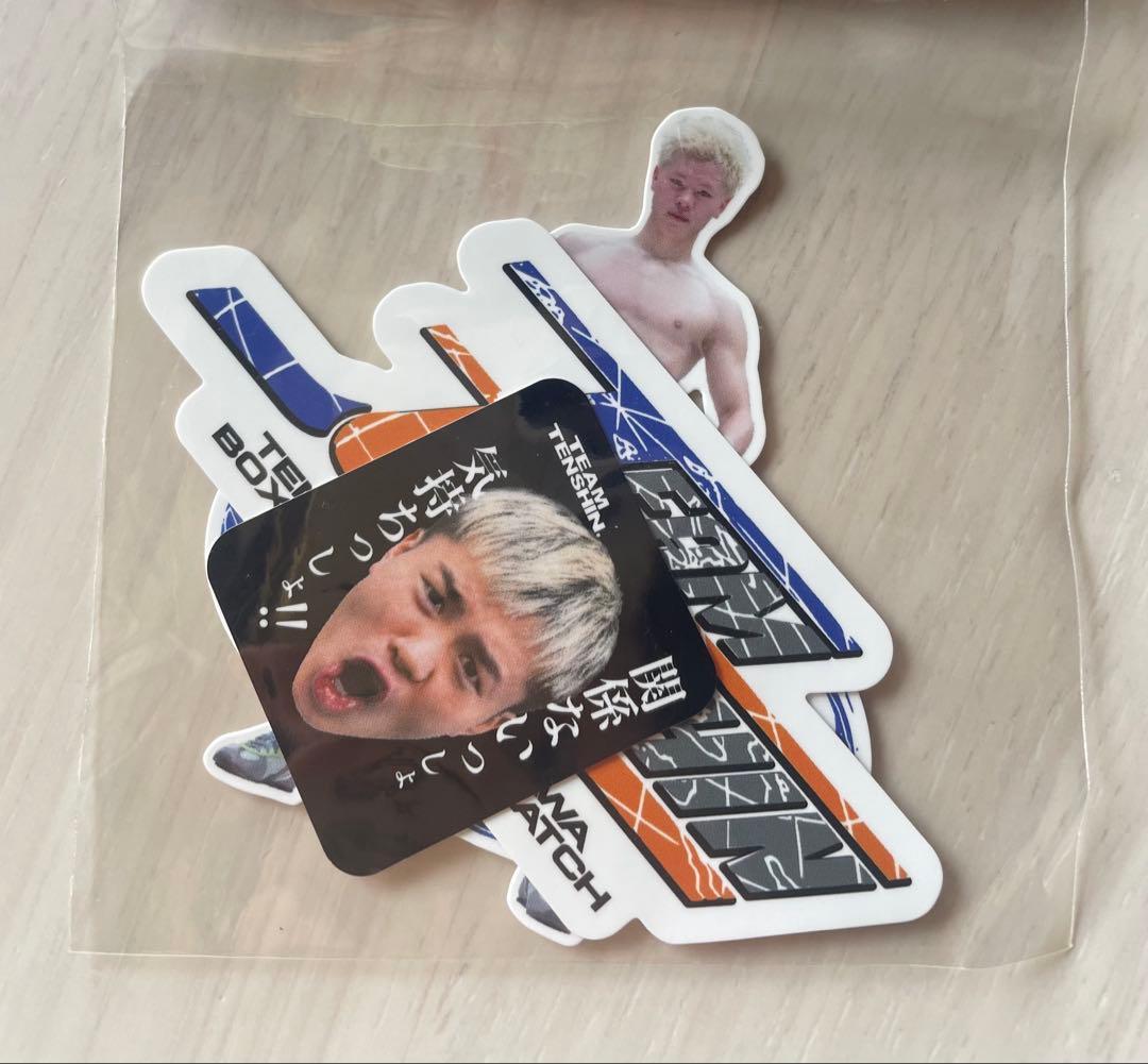 激レア】かんきも展限定 in大阪 那須川天心ステッカーセット - メルカリ