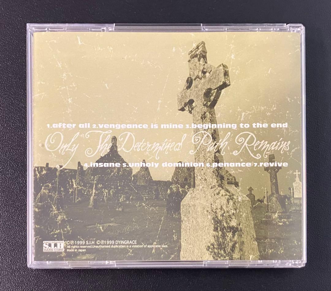 CD•名盤】Dyingrace-Only The Determined〜1st - メルカリ