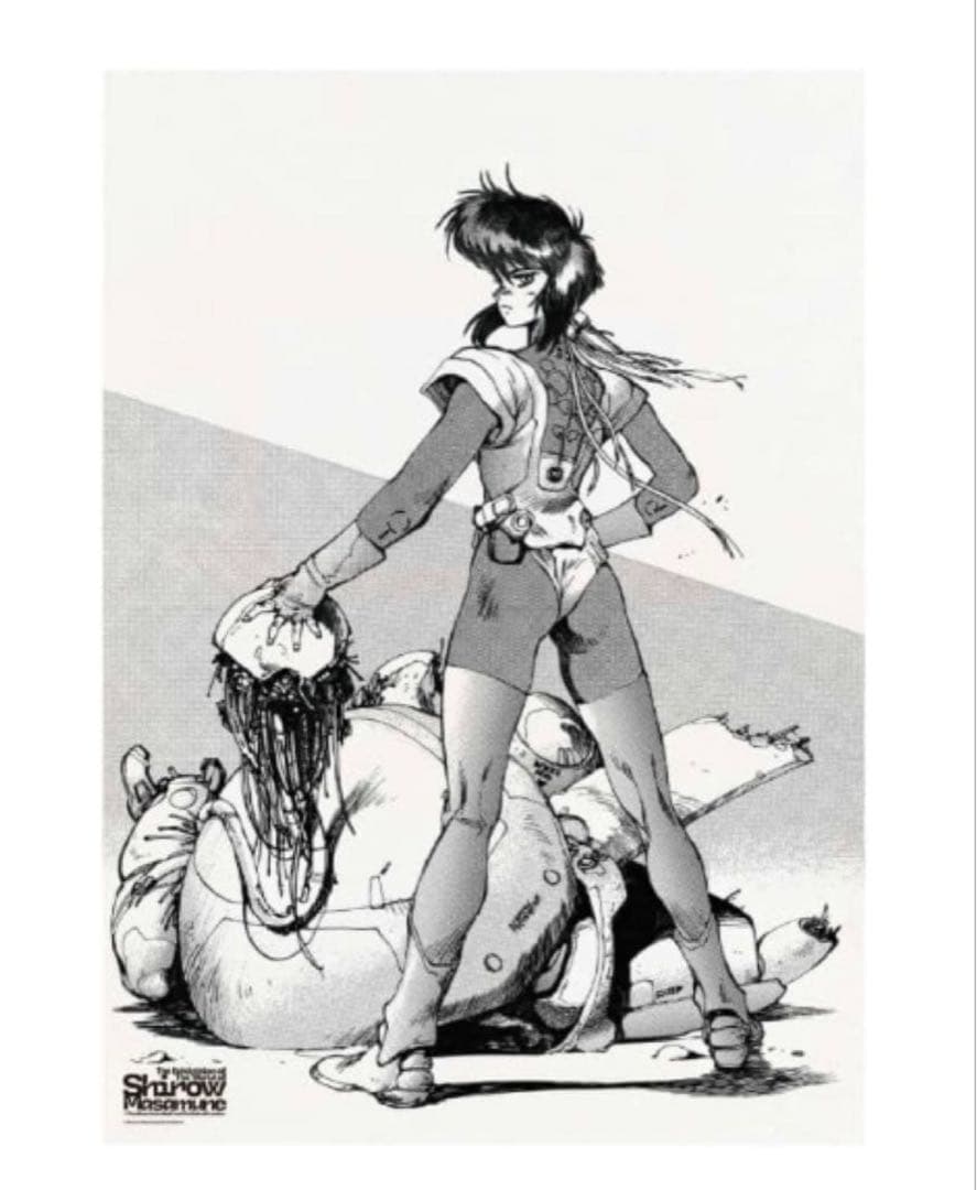 新品】士郎正宗の世界展 攻殻機動隊 ポスター - メルカリ