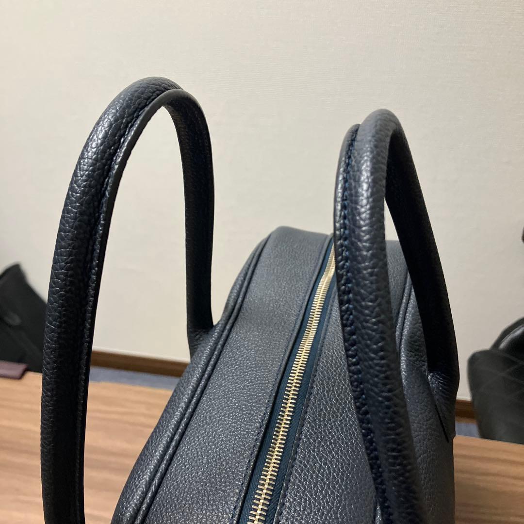 極美品】Cisei guji別注ブリーフケース ネイビー - メルカリ